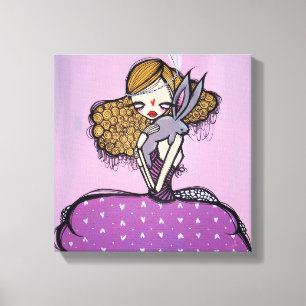 Impressão Em Tela "Mais curioso e mais curioso!" Canvas, 12" X12 "