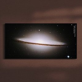 Impressão Em Tela Majesttic Sombrero Galaxy Hubble Telescope 2004