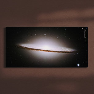 Impressão Em Tela Majesttic Sombrero Galaxy Hubble Telescope 2004