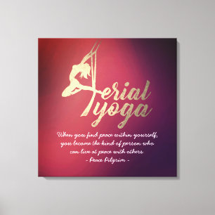 Impressão Em Tela Malhação de Pilatos de Instrução de Meditação de I