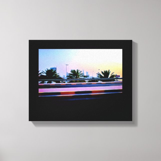 Impressão Em Tela Manama Date Trees (Frente)