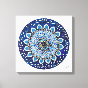 Impressão Em Tela Mandala Esplendor
