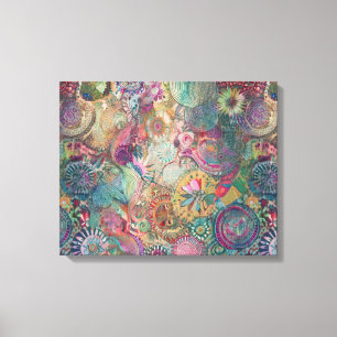 Impressão Em Tela Mandala Fantasy Wall Art