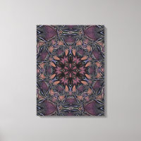 Mandala Rosette Floral Twine Retro Boho