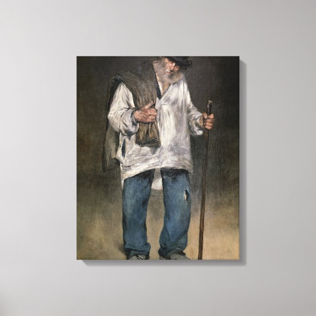 Impressão Em Tela Manet | Ragman, 1869 (Frente)