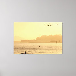 Impressão Em Tela Manhã na Baía