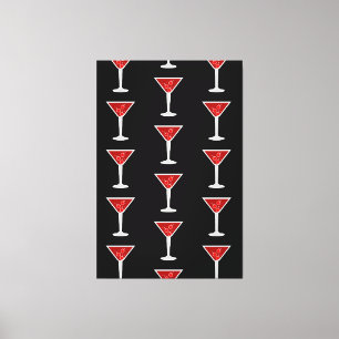 Impressão Em Tela Manhattan Cocktail Alcoólico Alcoólico Amantes d