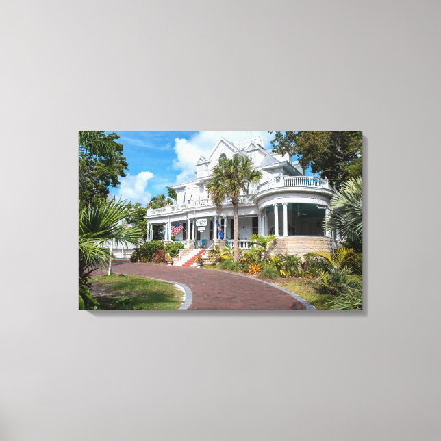 Impressão Em Tela Mansão Curry de Amsterdã (Frente)