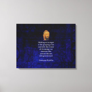 Impressão Em Tela Mantendo-Se Presente Em Uma Citação Inspiracional 