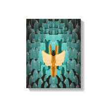 Mantenha o Voo - Arte Abstrata de Saúde Mental