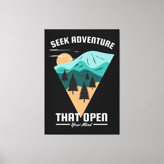 Impressão Em Tela Mantenha ou design seu (Frente)