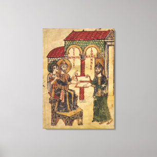 Impressão Em Tela Manuscrito de oferecimento Benedict de John do