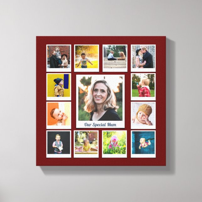 Impressão Em Tela Manutenção Personalizada da Família Moderna de Col (Frente)