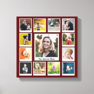 Impressão Em Tela Manutenção Personalizada da Família Moderna de Col