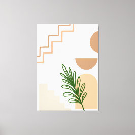 Impressão Em Tela Mão Desenhada Parede Boho Nº 1