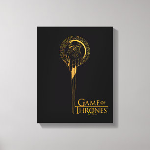 Impressão Em Tela Mão do Ícone Rei