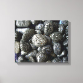 Impressão Em Tela Mão pintada por Boho Rocks por Julie Ann Stricklin