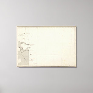 Impressão Em Tela Mapa da república do Chile 13