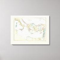 Mapa das Viagens Missionárias de Apostle Paul