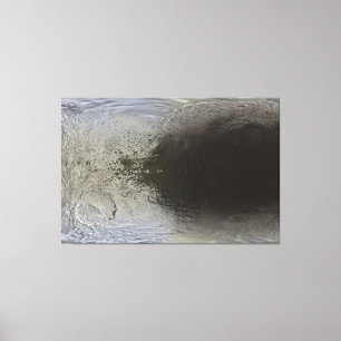 Impressão Em Tela Mapa de Iapetus