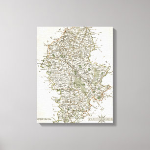 IMPRESSÃO EM TELA MAPA DE PESSOAL, 1793