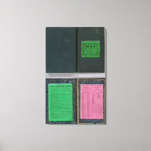 Impressão Em Tela Mapa do condado do Railroadand de Colton, os