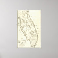 Mapa Do Lugar De Guerra Na Flórida