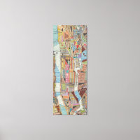 Mapa moderno de Nova Iorque III