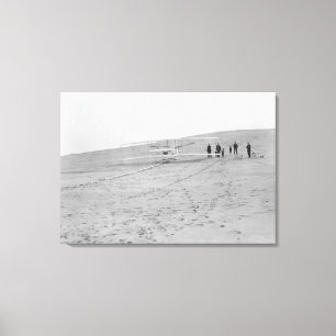 Impressão Em Tela Máquina dos irmãos 1903 de Wright em