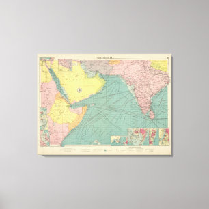 Impressão Em Tela Mar árabe