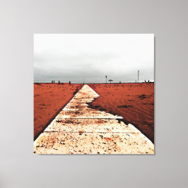 Impressão Em Tela Mar de inverno