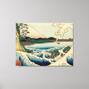 Impressão Em Tela Mar do Japão de Satta Hiroshige Arte
