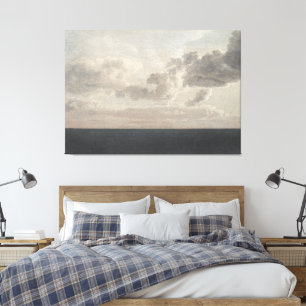 Impressão Em Tela mar marinho, óleo de maré vintar