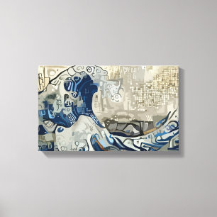 Impressão Em Tela Mar   Zazzle_Growth.