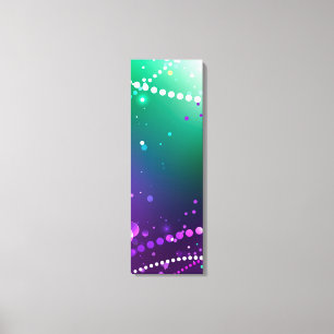 Impressão Em Tela Mardi Gras Festivo Purple Background