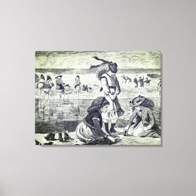 Impressão Em Tela Maré Baixa (1870)  (Frente)
