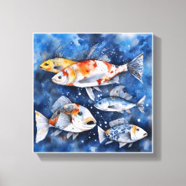 Impressão Em Tela mare memor