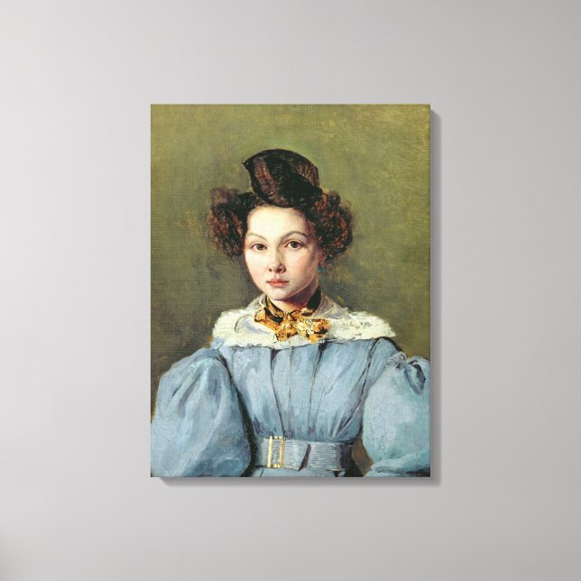 Impressão Em Tela Marie Louise Sennegon, 1831 (Frente)