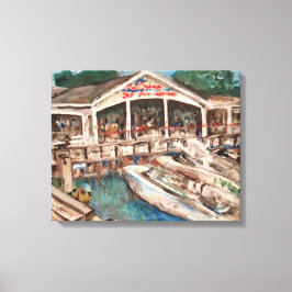 Impressão Em Tela "Marina na Baía Ocidental" Ilha Kelley, Ohio