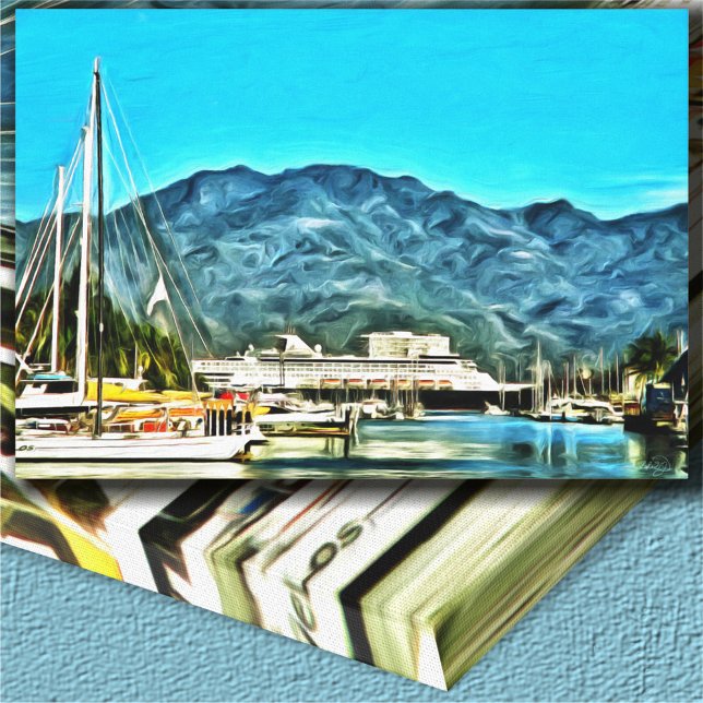 Impressão Em Tela Marina Vallarta 0946 Art (Criador carregado)