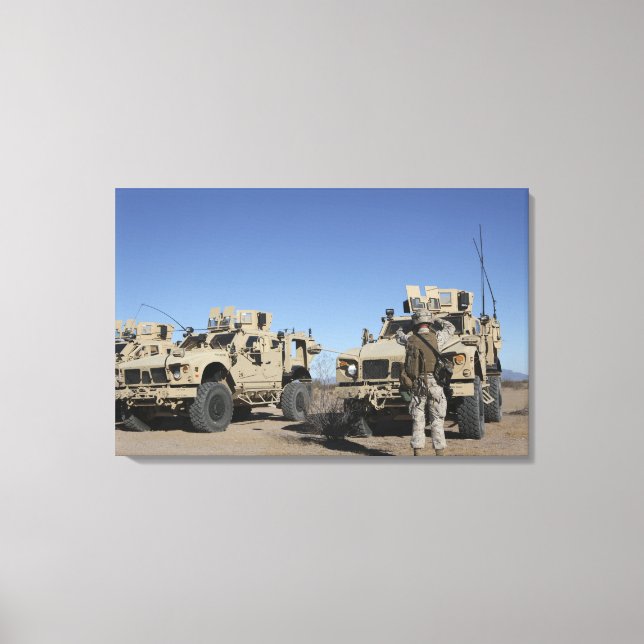 Impressão Em Tela Marines dos EUA (Frente)