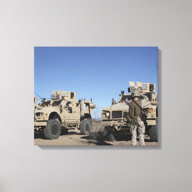 Impressão Em Tela Marines dos EUA (Frente)