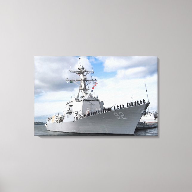 Impressão Em Tela Marinheiros trazem os trilhos (Frente)