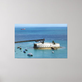 Impressão Em Tela Maritime Bastion: The Circular Fortress of Salvado