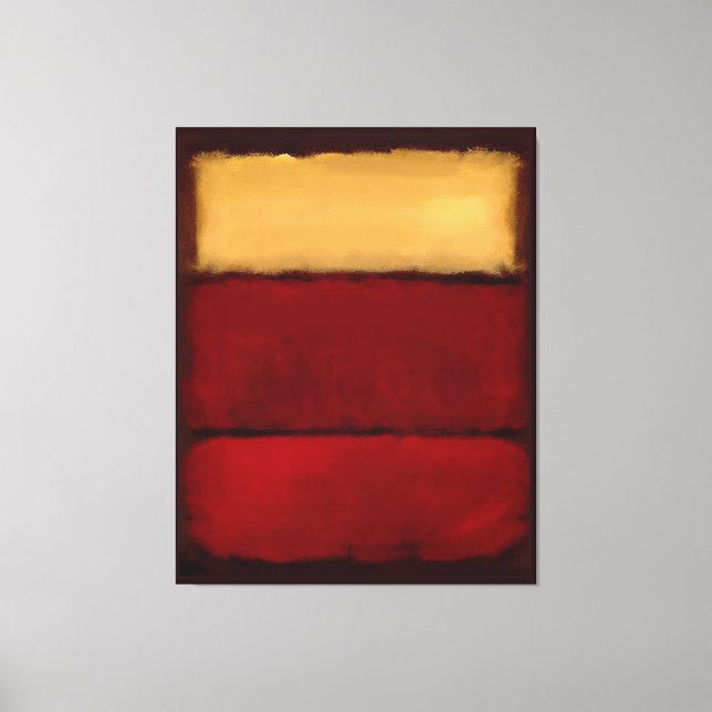 Impressão Em Tela Mark Rothko art in digital style 1 (Frente)