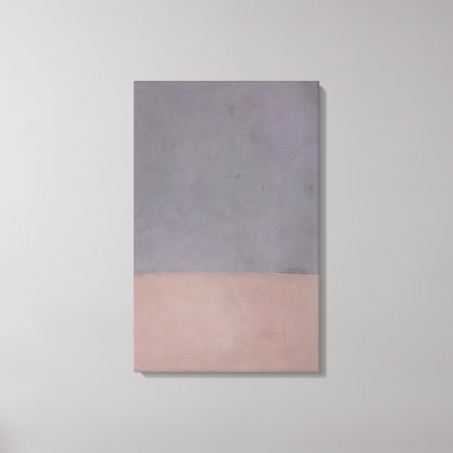 Impressão Em Tela Mark Rothko - Cinzas e Mauve sem título - 1969 (Frente)