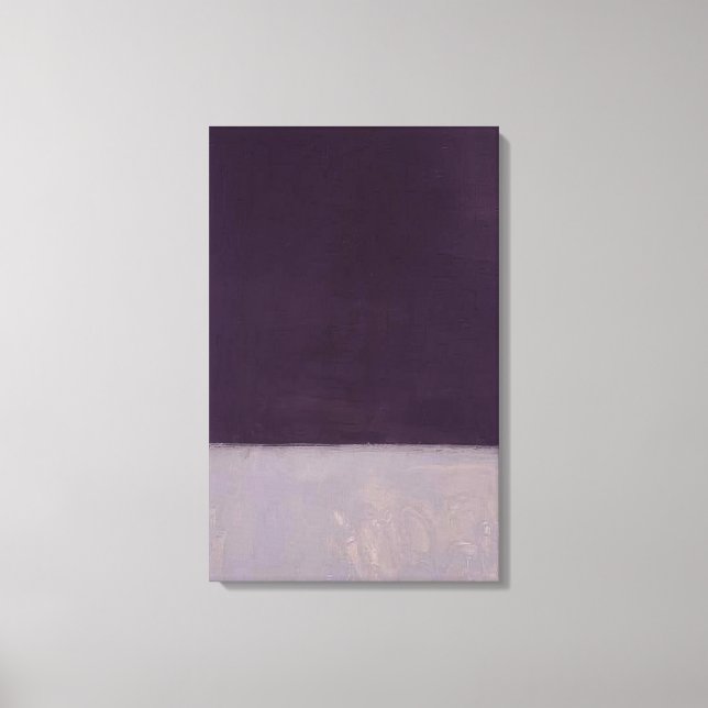 Impressão Em Tela Mark Rothko - Cinzas e negros sem título - 1970 (Frente)