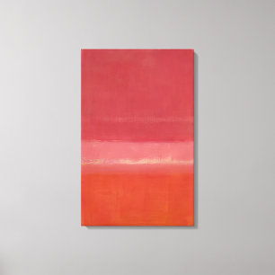 Impressão Em Tela Mark Rothko - Sem título Vermelho - 1956