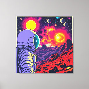IMPRESSÃO EM TELA MARTIAN SETTLERS 5