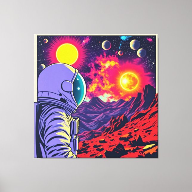 IMPRESSÃO EM TELA MARTIAN SETTLERS 5 (Frente)